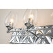 Epsilon 3 Light 24 inch PC Bath Light Wall Light in Polished Chrome